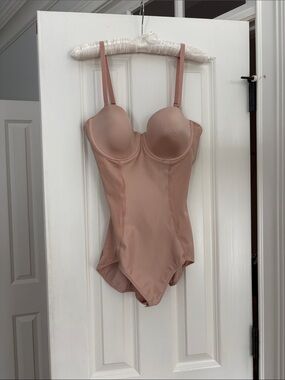 Spanx Boostie- Yay! One Piece Shapewear Bodysuit in Blush